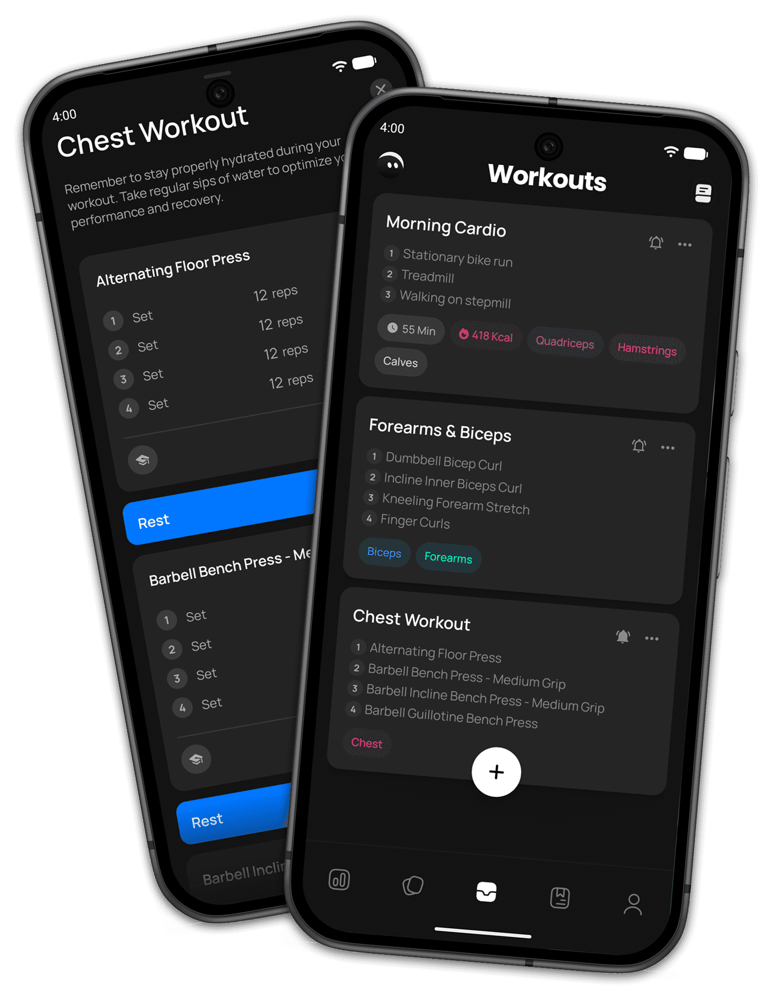 Doo It! workout dashboard